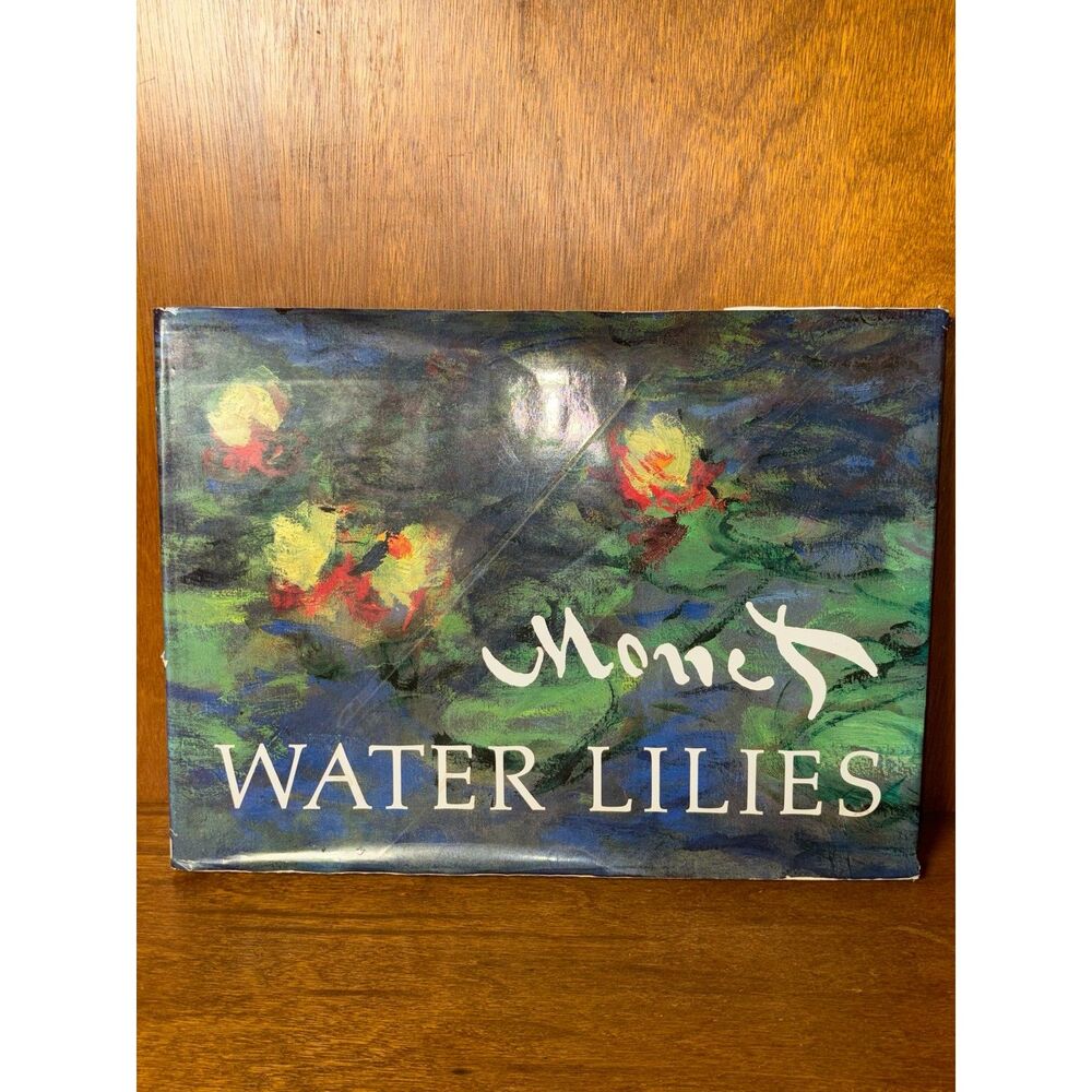 Oversized Monet Water Lilies Coffee Table Art Book 16x12 Hardcover - Picture 5 of 11